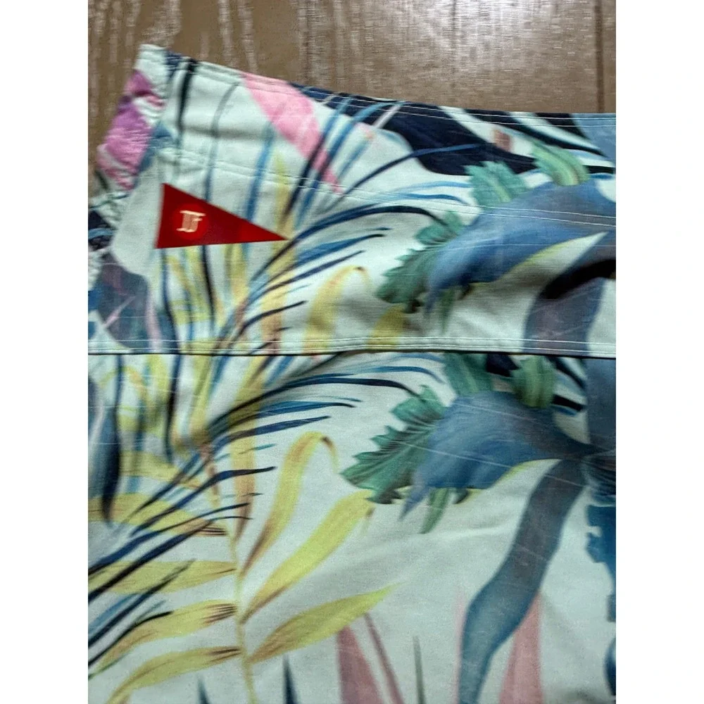 Hurley Phantom Board Shorts Mens 36 Mint Green Floral John John Florence
